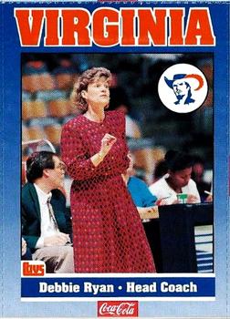 1992-93 Virginia Cavaliers Women #NNO Debbie Ryan Front