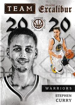2015-16 Panini Excalibur - Team 2020 #9 Stephen Curry Front