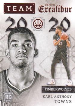 2015-16 Panini Excalibur - Team 2020 #26 Karl-Anthony Towns Front