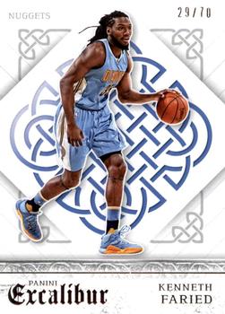2015-16 Panini Excalibur - Silver #49 Kenneth Faried Front
