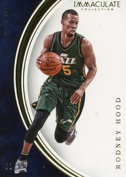 2015-16 Panini Immaculate Collection #37 Rodney Hood Front