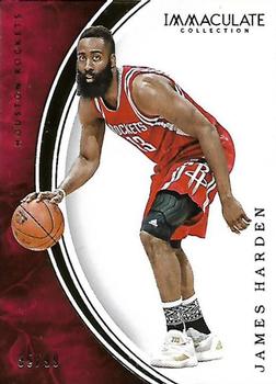 2015-16 Panini Immaculate Collection #74 James Harden Front