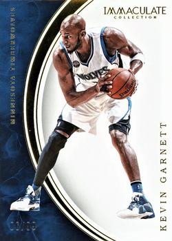 2015-16 Panini Immaculate Collection #89 Kevin Garnett Front