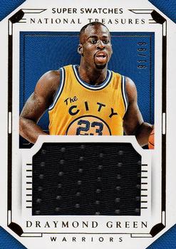 2015-16 Panini National Treasures - Super Swatches #64 Draymond Green Front