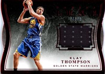 2015-16 Panini Luxe - Memorabilia Die Cuts Red #49 Klay Thompson Front