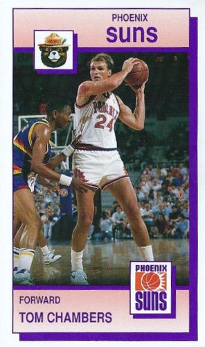 1990-91 Phoenix Suns Smokey #NNO Tom Chambers Front