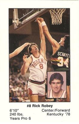 1984-85 Kiwanis Phoenix Suns Police #NNO Rick Robey Front