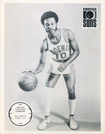 1975-76 Phoenix Suns Western Conference Champions #NNO Phil Lumpkin Front