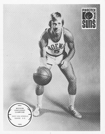 1975-76 Phoenix Suns Western Conference Champions #NNO Dick Van Arsdale Front