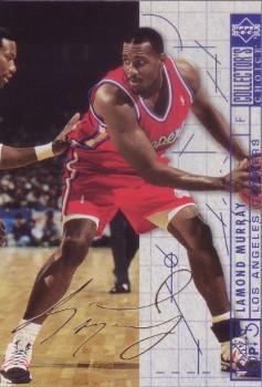 1994-95 Collector's Choice Japanese - Gold Signatures #383 Lamond Murray Front