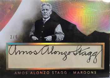 2014-15 Panini Eminence - Cut Signatures #CS-AS Amos Alonzo Stagg Front