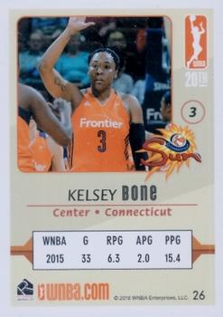 2016 Rittenhouse WNBA #26 Kelsey Bone Back