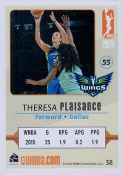 2016 Rittenhouse WNBA #38 Theresa Plaisance Back