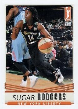 2016 Rittenhouse WNBA #72 Sugar Rodgers Front