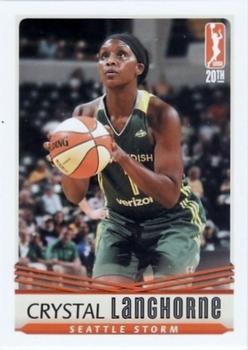 2016 Rittenhouse WNBA #96 Crystal Langhorne Front