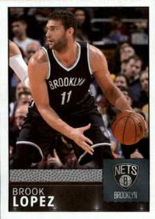 2016-17 Panini Stickers #25 Brook Lopez Front