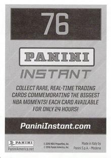 2016-17 Panini Stickers #76 Rajon Rondo Back