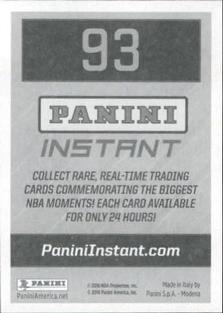2016-17 Panini Stickers #93 Kentavious Caldwell-Pope Back