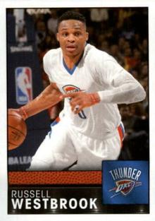 2016-17 Panini Stickers #274 Russell Westbrook Front