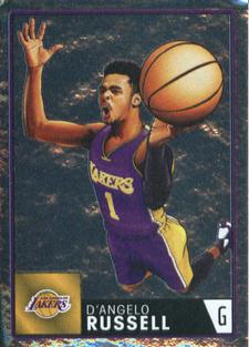 2016-17 Panini Stickers #344 D'Angelo Russell Front