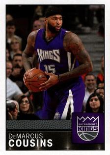 2016-17 Panini Stickers #358 DeMarcus Cousins Front