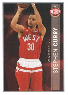 2016-17 Panini Stickers #384 Stephen Curry Front