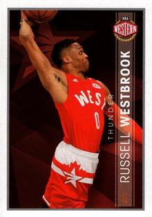 2016-17 Panini Stickers #391 Russell Westbrook Front