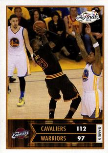 2016-17 Panini Stickers #419 NBA Finals Game 5 Front