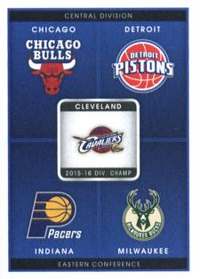 2016-17 Panini Stickers #448 Central Division Front