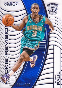 2015-16 Panini Clear Vision - Blue #136 Chris Paul Front