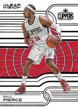 2015-16 Panini Clear Vision - Red #25 Paul Pierce Front
