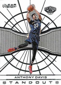 2015-16 Panini Clear Vision - Standouts #6 Anthony Davis Front