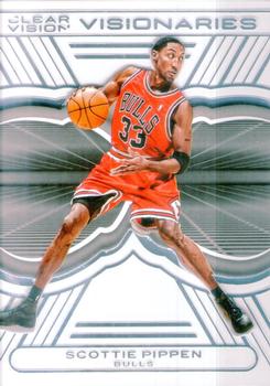 2015-16 Panini Clear Vision - Visionaries #13 Scottie Pippen Front