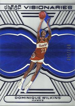 2015-16 Panini Clear Vision - Visionaries Blue #14 Dominique Wilkins Front