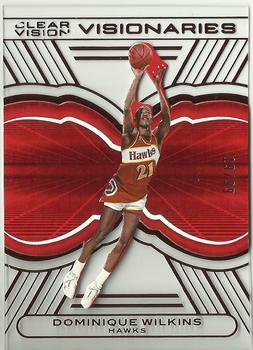 2015-16 Panini Clear Vision - Visionaries Red #14 Dominique Wilkins Front