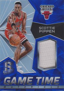 2015-16 Panini Spectra - Game Time Materials Prizms #2 Scottie Pippen Front