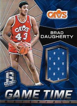 2015-16 Panini Spectra - Game Time Materials Prizms #8 Brad Daugherty Front