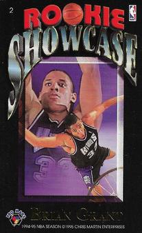 1994-95 Pro Mags Rookie Showcase #2 Brian Grant Front