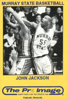 1990-91 Murray State Racers #5 John Jackson Front