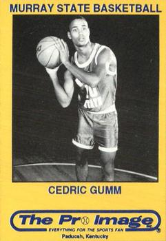 1990-91 Murray State Racers #12 Cedric Gumm Front
