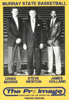 1990-91 Murray State Racers #15 Steve Newton / Craig Morris / James Holland Front