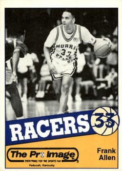 1991-92 Murray State Racers #3 Frank Allen Front