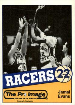 1991-92 Murray State Racers #5 Jamal Evans Front