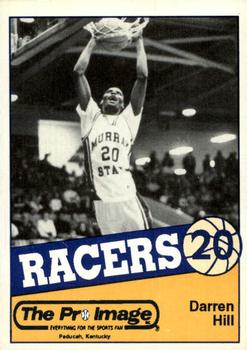1991-92 Murray State Racers #6 Darren Hill Front