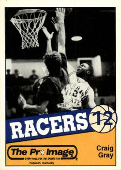 1991-92 Murray State Racers #11 Craig Gray Front