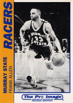 1992-93 Murray State Racers #NNO Frank Allen Front