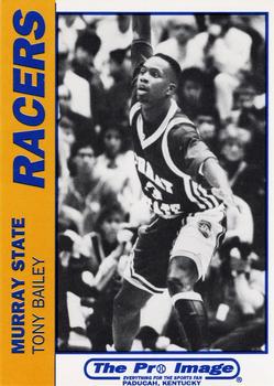 1992-93 Murray State Racers #NNO Tony Bailey Front