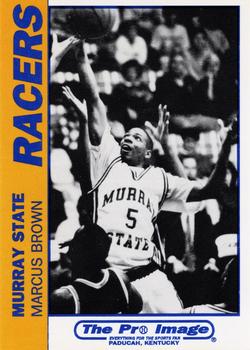 1992-93 Murray State Racers #NNO Marcus Brown Front