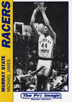 1992-93 Murray State Racers #NNO Michael James Front