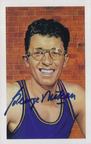 1992-93 Center Court Hall of Fame #1 George Mikan Front